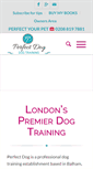 Mobile Screenshot of perfectdog.co.uk